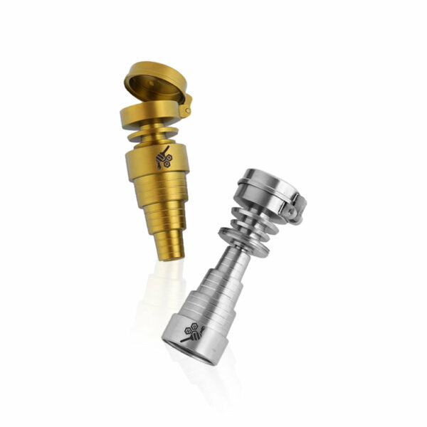 titanium 6 in 1 carb cap dab nail - image 13