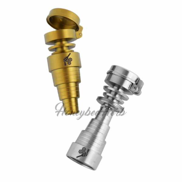 titanium 6 in 1 carb cap dab nail - image 21