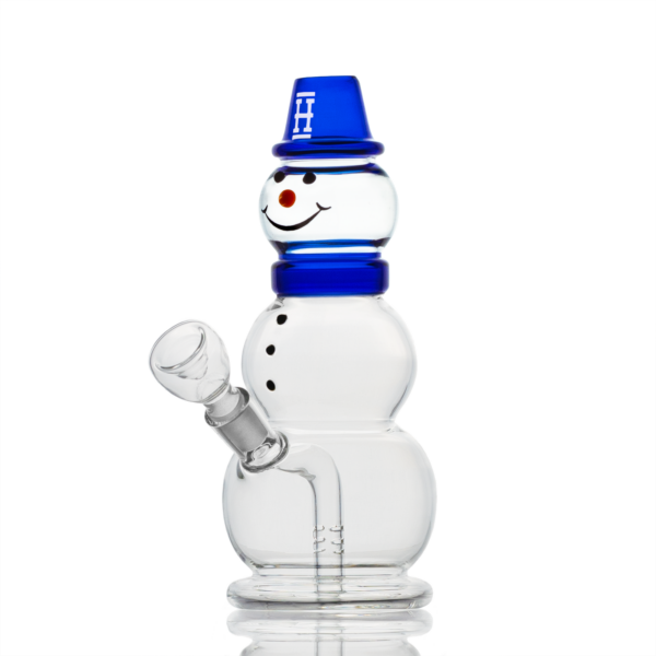 snowman blue angle